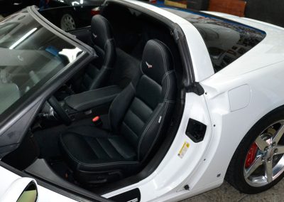 Tapizado de coche Corvette en Madrid