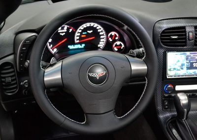 Tapizado de coche Corvette en Madrid