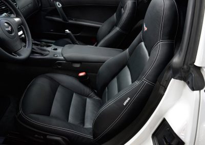 Tapizado de coche Corvette en Madrid