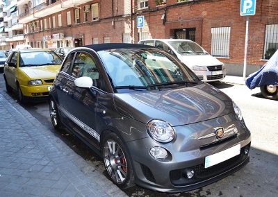 Tapizado de coche Fiat 500 en Madrid