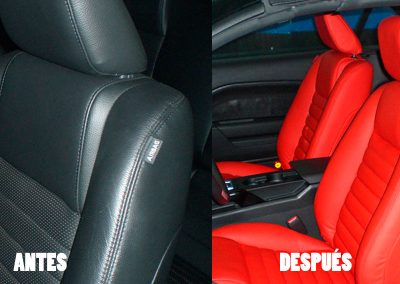 Tapizado de coche Ford Mustang en Madrid