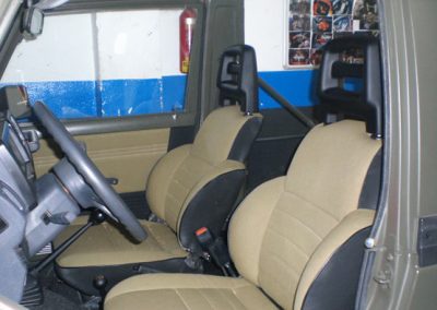 Tapizado de coche JEEP en Madrid