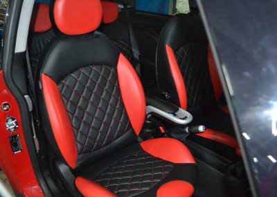 Tapizado de coche Mini Cooper en Madrid