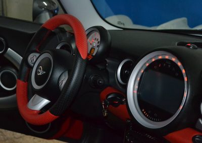 Tapizado de coche Mini Cooper en Madrid