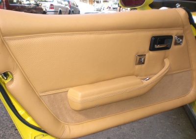 Tapizado de coche Corvette en Madrid