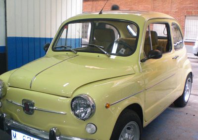 Tapizado de coche clásico en Madrid