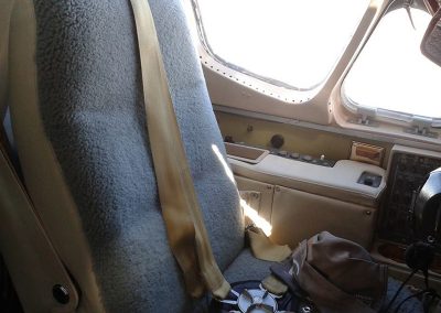 trabajos de tapizado de avión en Madrid