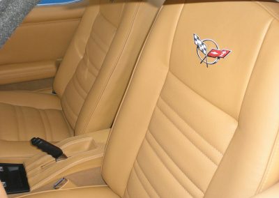 Tapizado de coche Corvette en Madrid