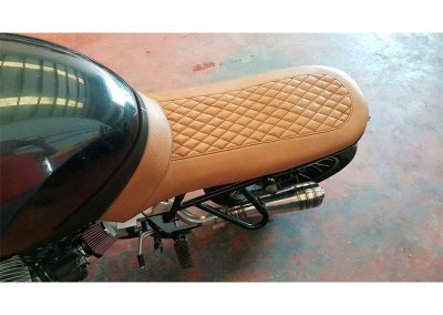 tapizado de asiento de moto en Madrid