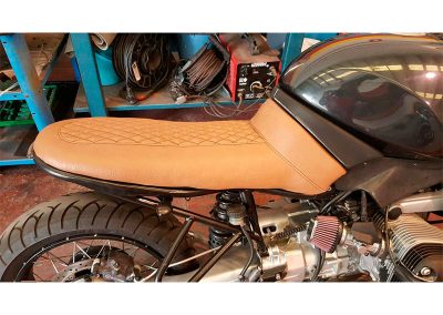 tapizado de asiento de moto en Madrid