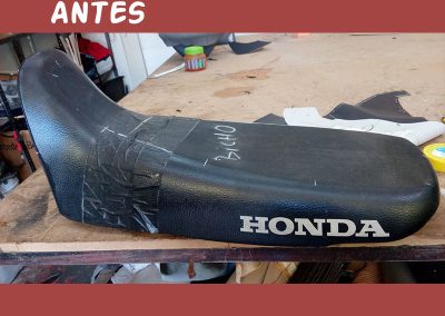 tapizado de asiento de moto en Madrid