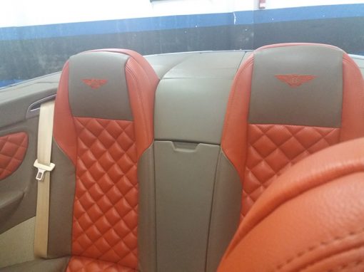 Tapizado de bentley GT