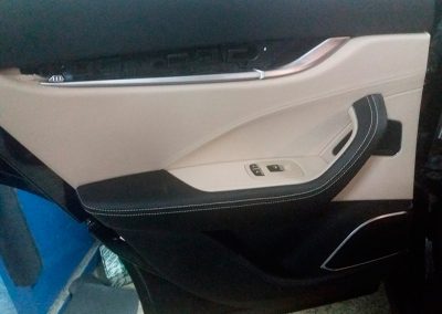 tapizado de coche Maserati en Madrid